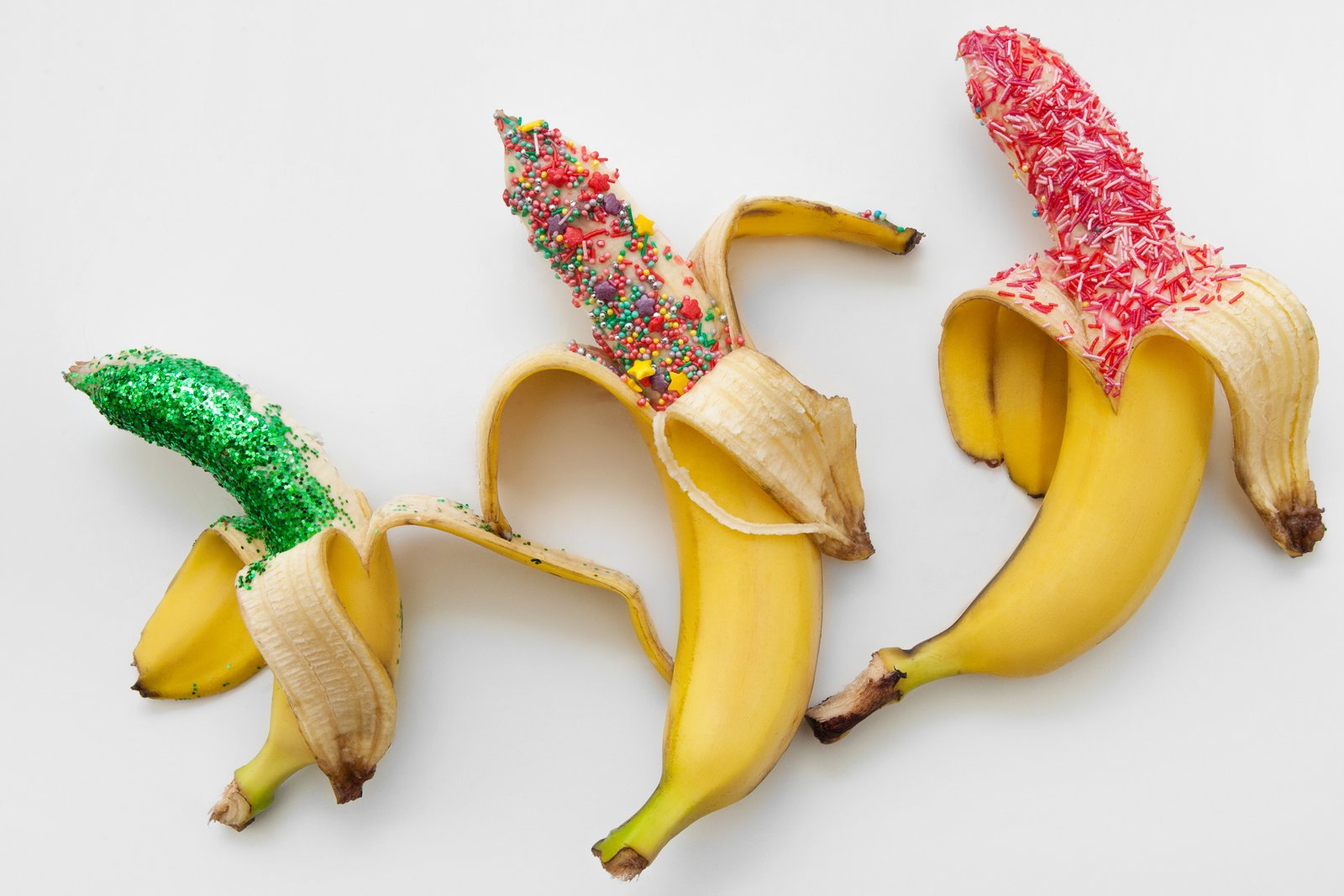 Banane kot simbol za različne velikosti penisa